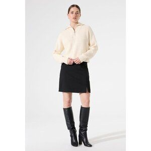 NWT GARCIA HAILEY Black Mini Skirt